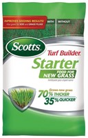 Scotts Turf Builder Starter Fertilizer for New Gra