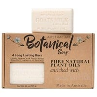 Australian Botanical Soap - Goat Milk Soap Bars w/