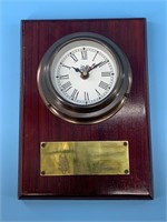 Railway station clock quartz movement 9.5" long x