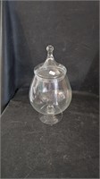 Large Apothecary Jar Clear Glass