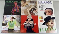6pc Madonna Vinyl LP Records