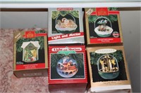 5 Hallmark motion ornaments