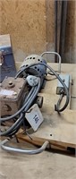 Electric Motor and Bison Gear Box  - Runs