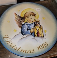 1985 Berta Hummel Christmas Plaate