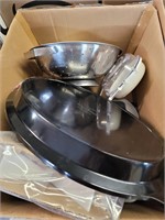 Lot- strainer, pie pans etc