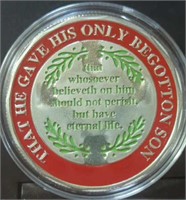 John 3:16 challenge coin