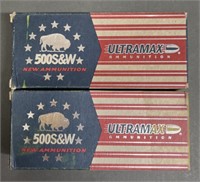 UltraMax .500S&W Ammo & Brass