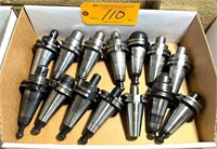 LOT #CAT-40 CNC TOOLHOLDERS