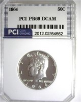 1964 Kennedy PR69 DCAM LISTS $3150