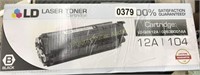 2 -LD Laser Toner black ink cartridge