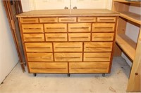 Hand made Rolling Shop Cabinet