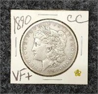 1890-CC Morgan Dollar