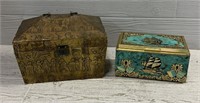 German Cigar Box & Egyptian Box