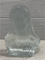 Viking Handmade Glass Virgin Mary Statue
