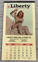 Complete 1940s Liberty Drilling Calendar