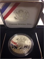 2002-W U.S. Military Academy Silver Dollar Proof