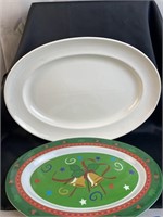 18'' Turkey Platter And Holiday Platter