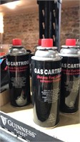 4 gas cartridge butane fuel canisters