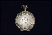 Ca. 1900 sterling silver American Waltham Watch Co