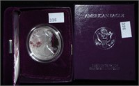 1990 U.S. Proof Silver Eagle.