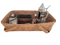 Longaberger Basket, Vintage Etc