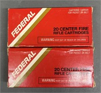 40 rnds Federal .22-250 Rem Ammo