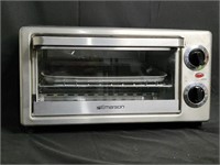 Emerson 1000W  Stainless Steel Toaster Oven