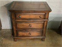 3 Drawer Nightstand, 30in Tall X 29in Wide