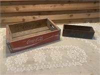 COCA-COLA CRATE & CHEESE BOX
