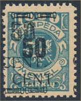 MEMEL #N68a MINT FINE-VF NH