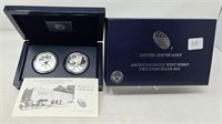 2013-W 2 Piece Silver Eagle Set