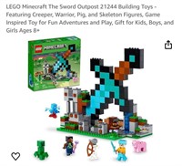 LEGO Minecraft The Sword Outpost 21244 Building
