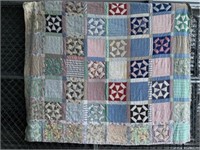 70 X 76 Inch Vintage Quilt