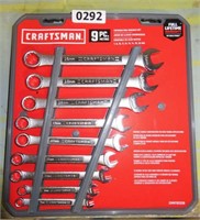 new craftsman 9 pc metric wrench set