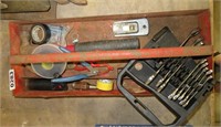 tool tray w/misc tools