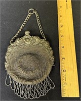 Coin mesh purse