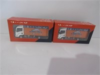 2x NEW METAL EXPRESS DELIVERY TRUCK IN BOX