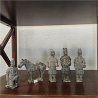 Chinese Terracotta Warrior Statues Some AS IS