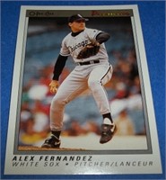 Alex Fernandez rookie card