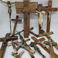 Box 1 of Vintage Crucifixes