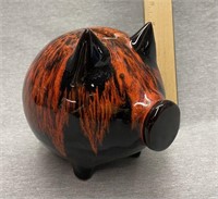 Vintage Canuck Pottery Ceramic Piggy Bank Canada