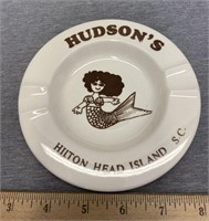 Vintage Hudson’s Hilton Head S.C. Ashtray