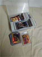 Group of basketball cards