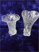 Pretty Crystal Vases