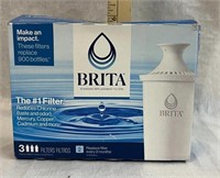 Brita 3 Pack New Filters