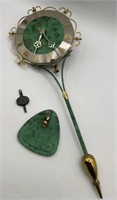 VTG Schatz Elexactra Swinging Wall Clock Marbled