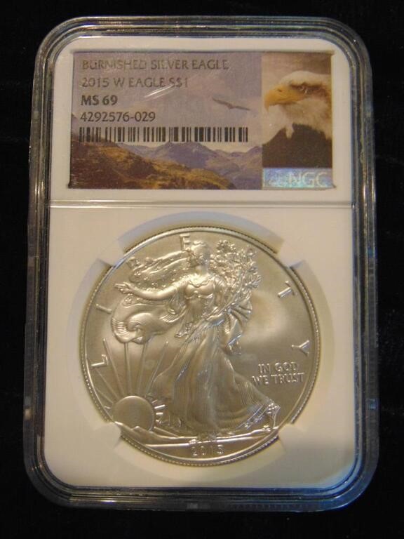 2015 Graded Silver Eagle