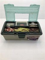 TACKLE BOX-FULL OF TACKLE