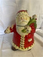 Santa cookie jar