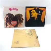 '70s Vinyl Record Lot Heart, WHO, and Lou Reed